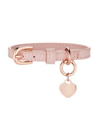 small rose gold pet tag