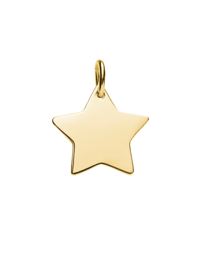 gold star pendant
