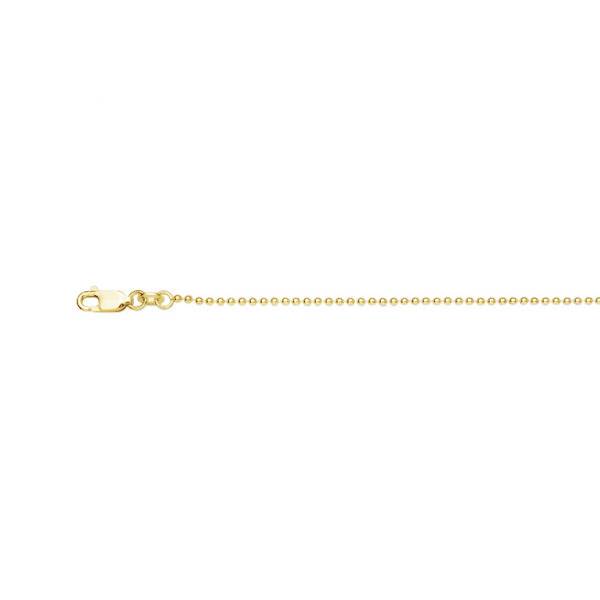 45cm Gold Ball Chain | The Silver Store