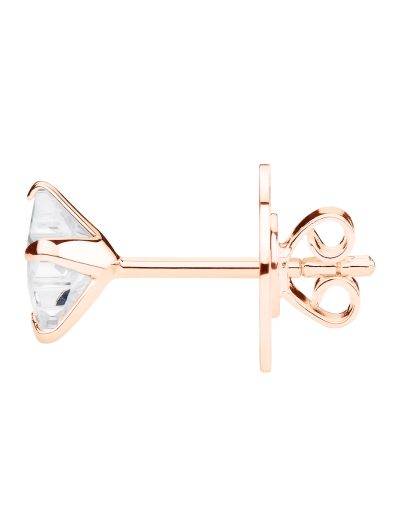 rose gold butterfly earring back with lifter