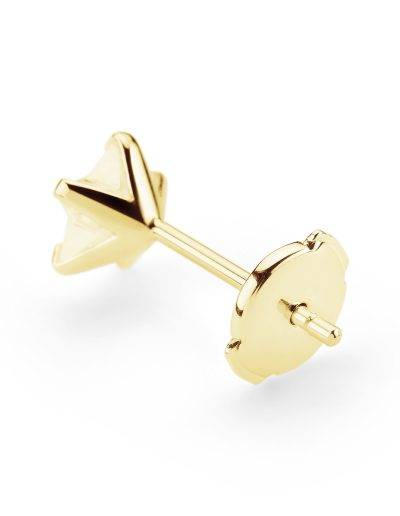 la pousette gold plated locking earring backs