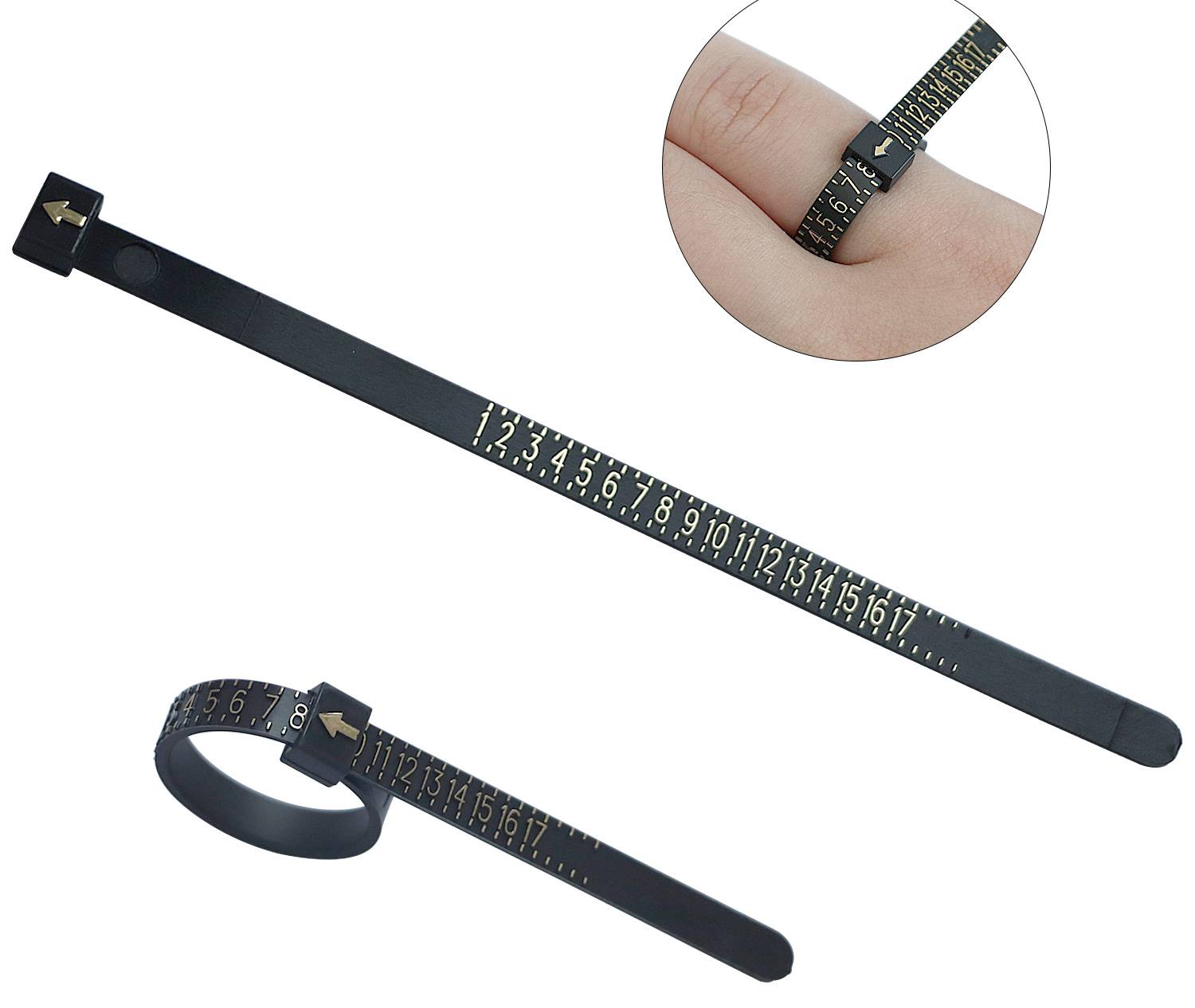 Amazon.com: YIEPET US Ring Sizing Kit,Gauge Set with Measuring Tool,Sizes  0-15 Steel Ring Mandrel.Finger Sizer1-13 with Half Size,Measuring Wedding  Rings : Everything Else