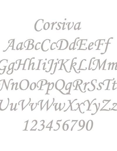 Corsiva Engraving Font